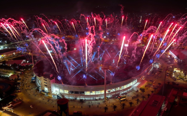 Cerimônia de Abertura do Pan de Santiago é simples, com música, folclore, história e emoção