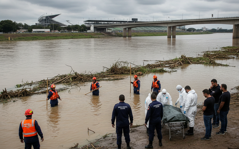 Bombeiros localizam corpo de idosa desaparecida após enxurrada na capital paulista