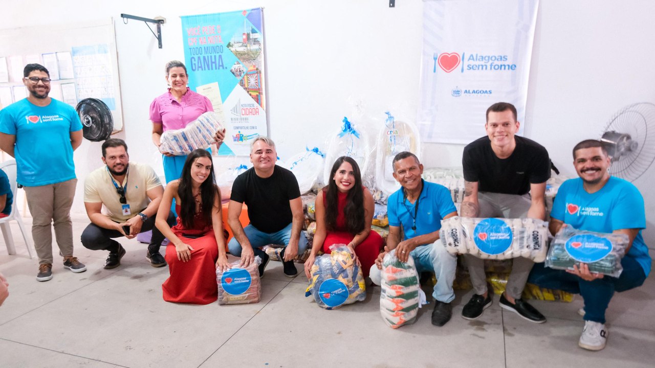 Programa Alagoas Sem Fome beneficia mais de 400 pessoas no bairro Petrópolis