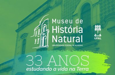 Museu de História Natural faz 33 anos e celebra com programação especial aberta ao público