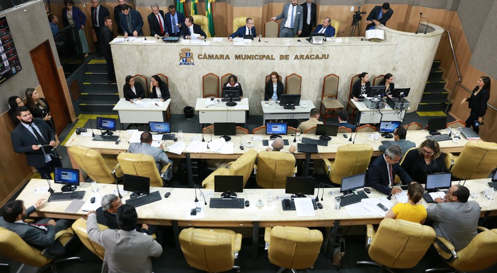 CAMARA DE ARACAJU / Foto: Gilton Rosas/CMA