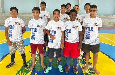 Assistência Social de Santana do Mundaú oferta aulas de atletismo para os jovens do SCFV/CRAS