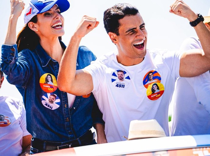 Santana do Ipanema recebe JHC, Marina JHC e Arthur Lira com forte mobilização popular