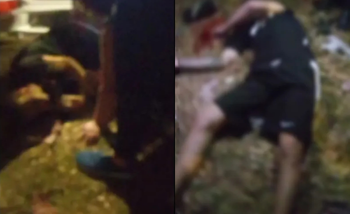 Os criminosos fugiram após o ataque Os criminosos fugiram após o ataque