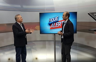 Em veículos do Sistema Pajuçara, Renan fala sobre situação do País e de Alagoas