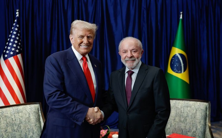 Comércio e crime organizado pautam reunião entre Lula e Trump