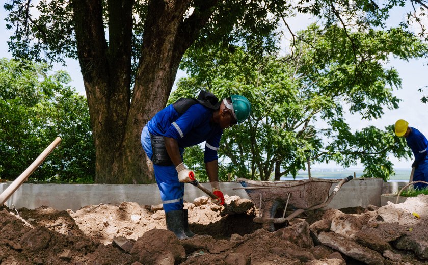 Mirante da Chã de Bebedouro passa por reformas e ganhará novos equipamentos