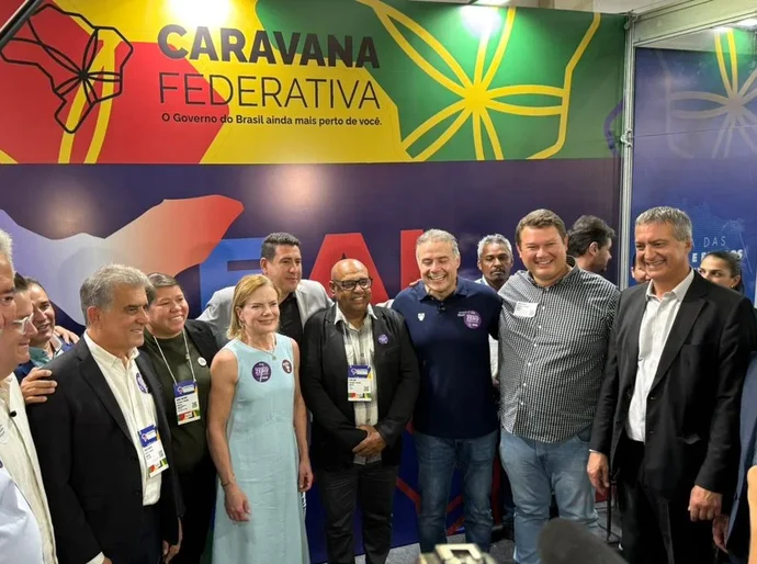 Jorge Dantas destaca mobilização da AMA durante caravana federativa