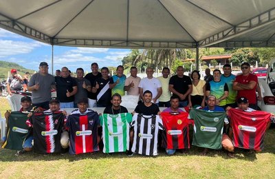 Prefeitura de Branquinha promove abertura do Campeonato Municipal de Futebol