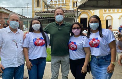  Deputado Galba Novaes acompanha início da ‘Caravana Meu RG na Mão’ em Colônia Leopoldina
