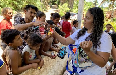 Imobiliária se prepara para mais uma edição do Natal Solidário em comunidade carente