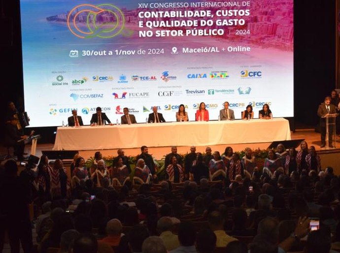TCE/AL participa da abertura do Congresso de Contabilidade, Custos e Qualidade do Gasto no Setor Público