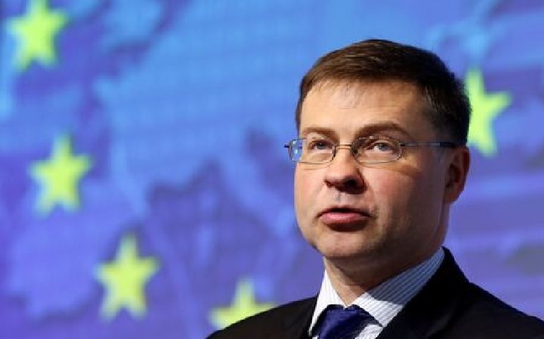 Espero que UE consiga finalizar acordo com Mercosul, diz Dombrovskis em Davos