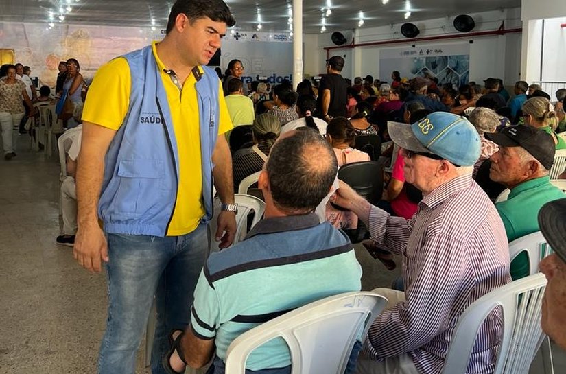 Mutirão de cirurgias de catarata seleciona mais de 300 pacientes, neste sábado, em Palmeira