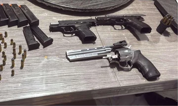 Armas apreendidas