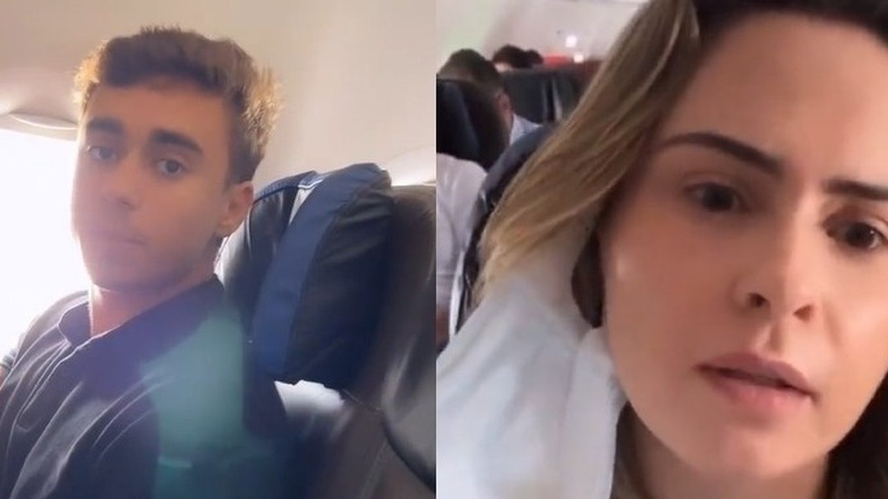 Deputado Nikolas e ex-BBB Ana Paula Renault discutem sobre transfobia em voo
