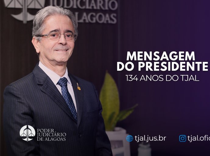 Tribunal de Justiça de Alagoas celebra 134 anos nesta quarta-feira (1º)