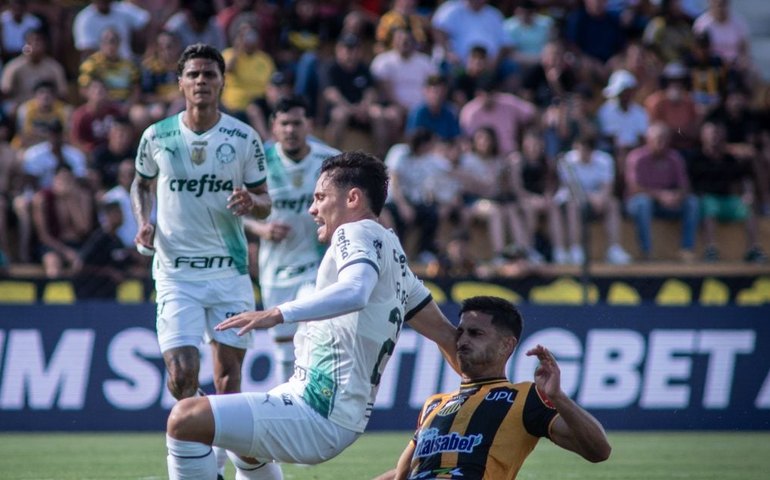 Palmeiras leva gol no último minuto e empata com o Novorizontino em estreia no Paulistão