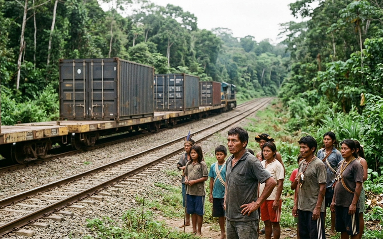 Ibama nega emissão de licença para operação da ferrovia da Vale em terra indígena