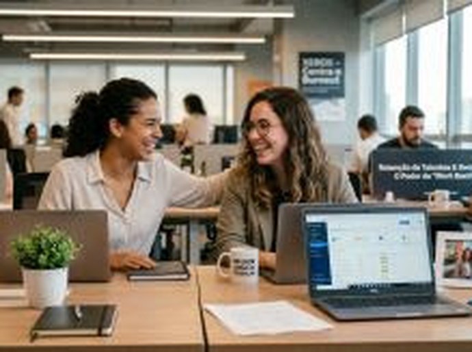 O poder do 'Work Bestie': Por que ter um melhor amigo no trabalho é a maior arma das empresas contra o Burnout