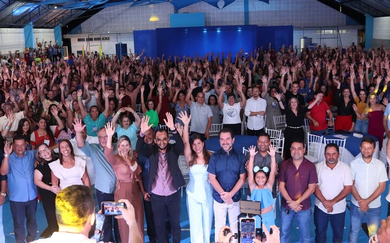 Prefeita Marcela Gomes ressalta êxitos da Educação de Novo Lino durante Jornada Pedagógica