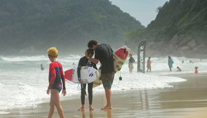 Jovem sergipano de 12 anos consegue destaque no Circuito Brasileiro de Surf / Foto: Foto: Acervo Pessoal/ Reprodução