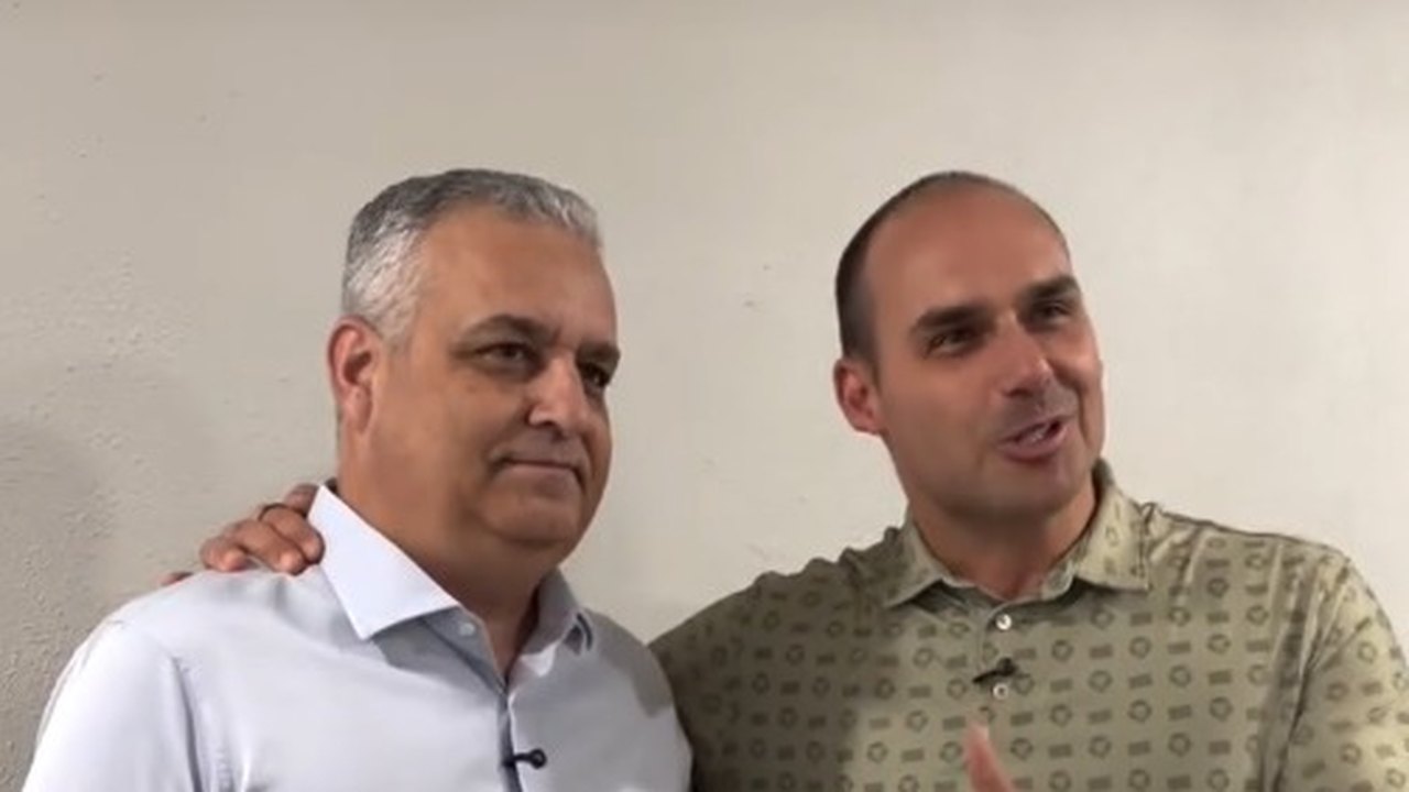 Alfredo Gaspar visita Eduardo Bolsonaro nos EUA e chama ex-deputado de “perseguido político”