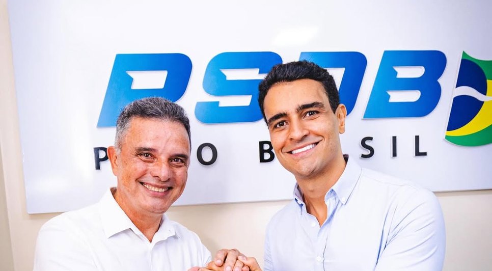 Kil de Freitas e JHC. Fonte: Ascom PSDB