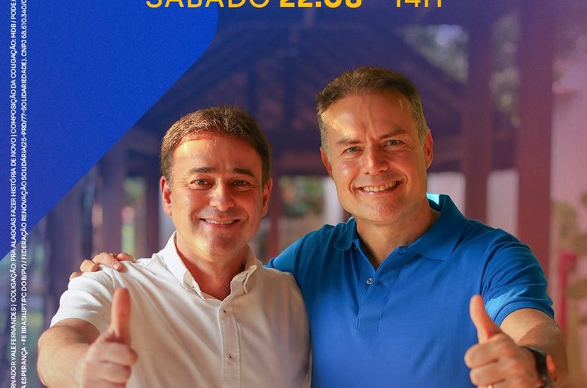 Renan Filho lança campanha ao Governo de Alagoas neste sábado, em Arapiraca