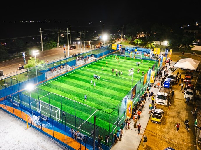 Rodrigo Cunha ‘ Boa Praça’ comemora Areninha Medeiros Neto transformando vidas pelo esporte