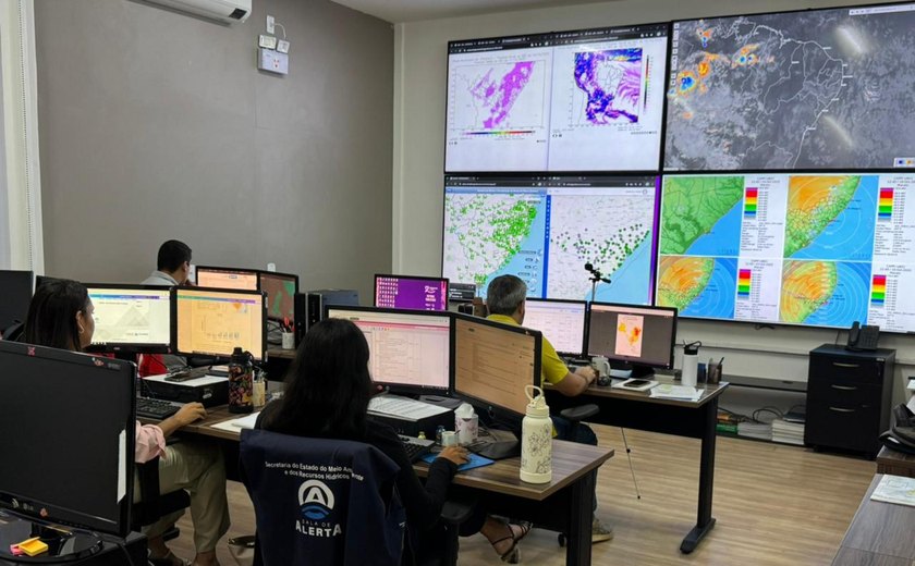 Semarh emite alerta para baixa umidade do ar em regiões de Alagoas até quinta-feira