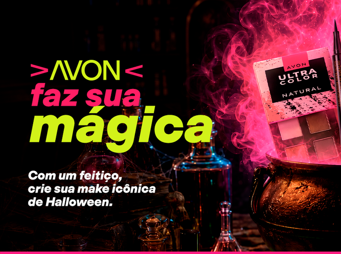 Neste Halloween Avon provoca consumidor a fazer mágica com seus produtos de maquiagem