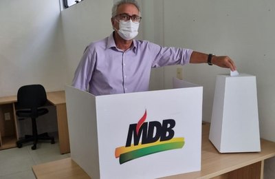  MDB-AL faz convenção, reelege Renan e está pronto para a eleição deste ano  