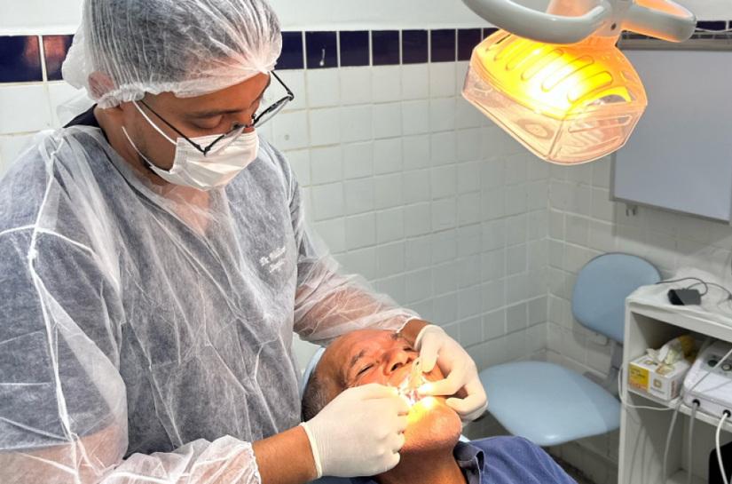 Secretaria de Saúde de Campo Alegre realiza mutirão para confecção de próteses dentárias no CEO