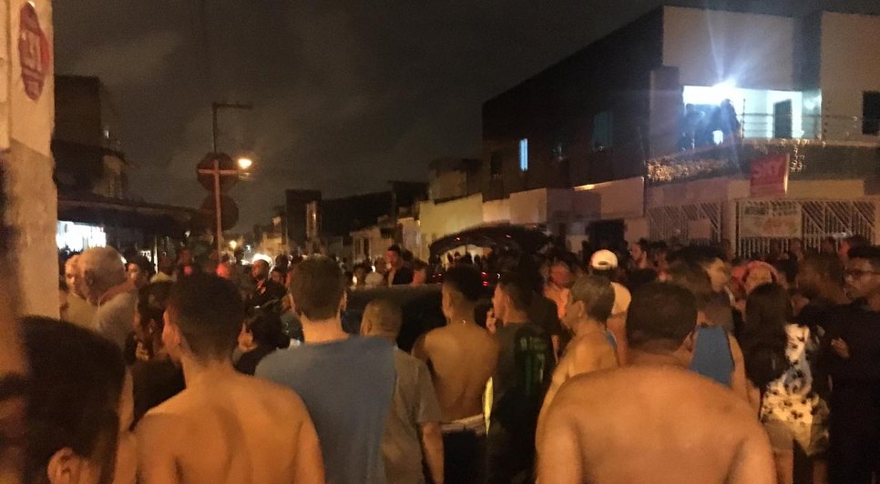 confusão no Siqueira Campos