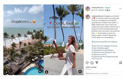 Estado realiza ação de marketing com influenciadores europeus para fomentar turismo internacional