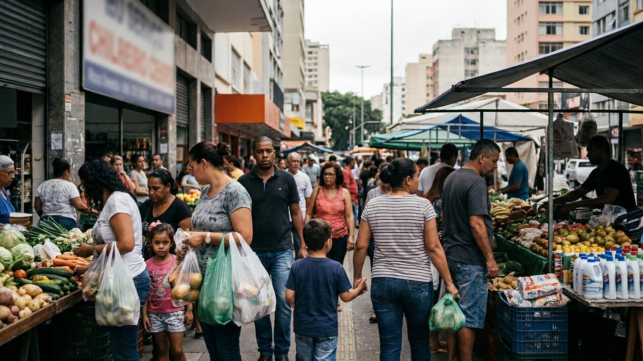 Economia cresce 0,7% em maio, puxada por consumo das famílias, diz FGV