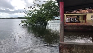 Após aumento da vazão no Rio São Francisco, cidades ribeirinhas registram alagamentos em Sergipe