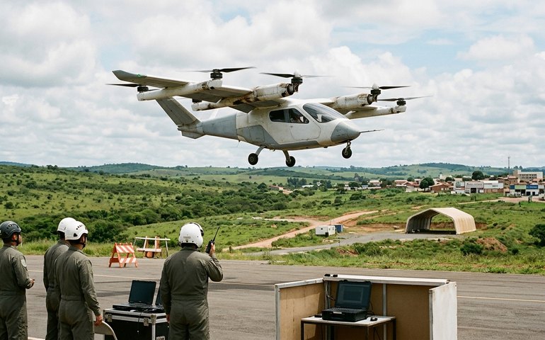 Eve atinge marca de 50 voos de teste com protótipo de carros voadores