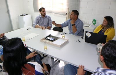 Semarh visita a Central de Tratamento da cidade de Pilar   