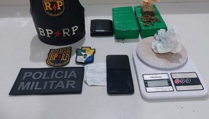 Homem é preso com dois tabletes de maconha na Zona Norte de Aracaju / Foto: Foto: Redes Sociais/ Reprodução