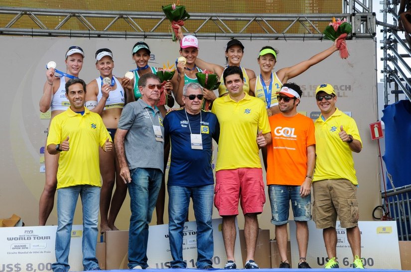 Vôlei de Praia: Rui participa do encerramento do Open Maceió