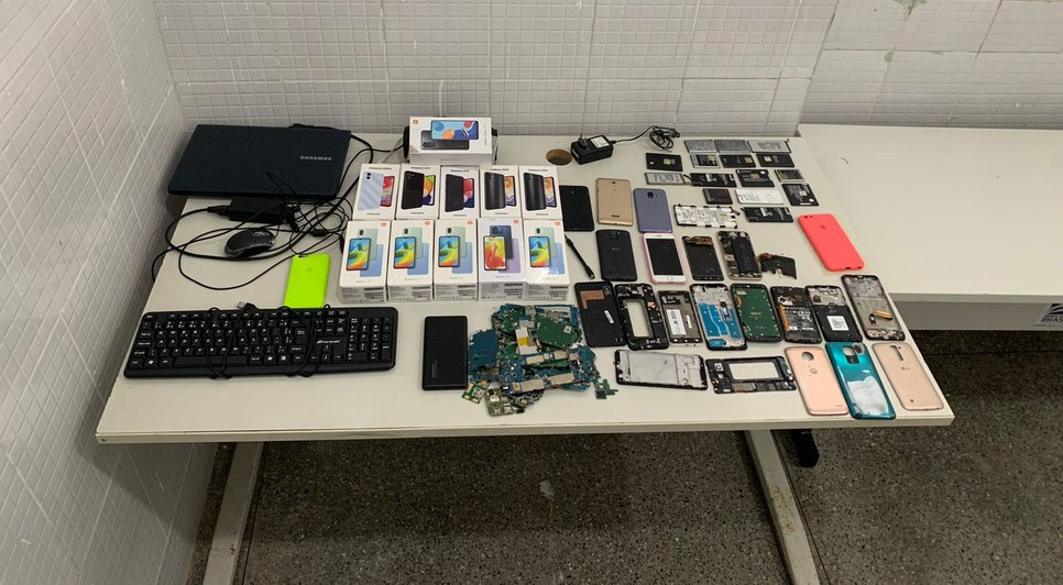 celulares / Foto: Foto: reprodução/divulgação ascom SSP/SE