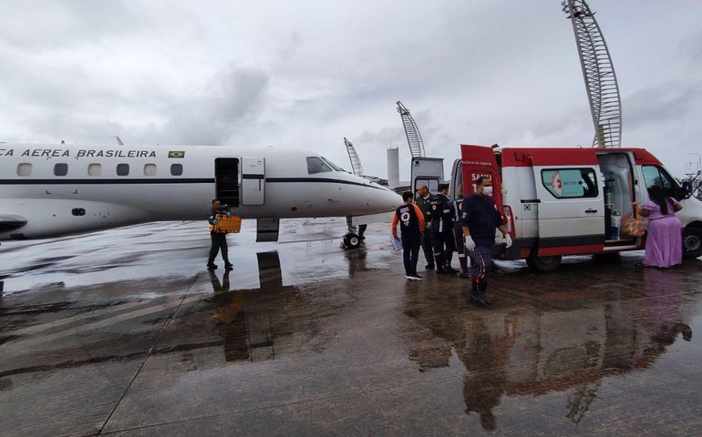 Único paciente da fila de espera de Alagoas para transplante de coração é transferido para procedimento em São Paulo