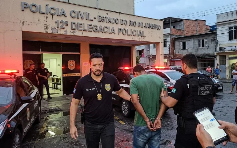 Polícia do Rio prende homem acusado de ameaçar ex-namorada por mensagens