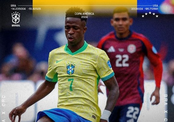 Brasil tem estreia decepcionante e fica no empate sem gols com a Costa Rica na Copa América