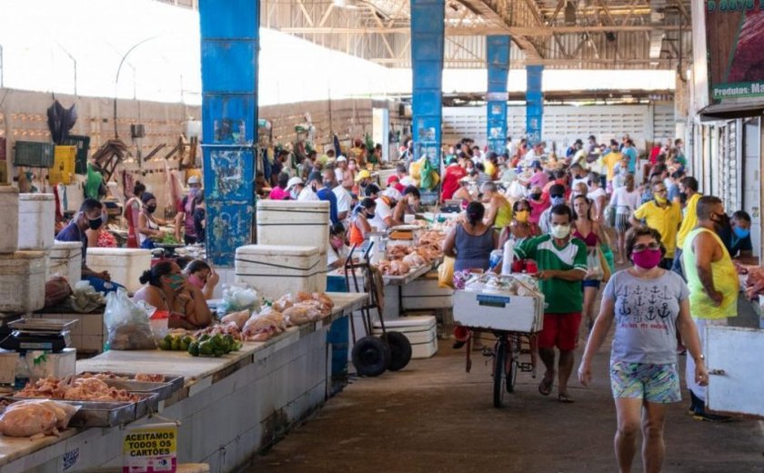 Veja como será o funcionamento dos mercados públicos e feiras livres nesta quarta