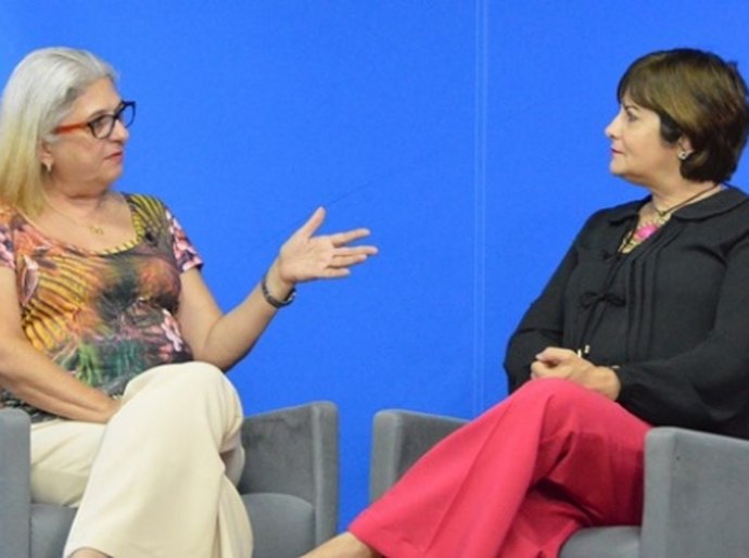 Secretária fala sobre projetos da saúde em programa na TV Mar
