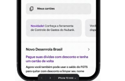 Nubank simplifica uso do FGTS no Novo Desenrola Brasil