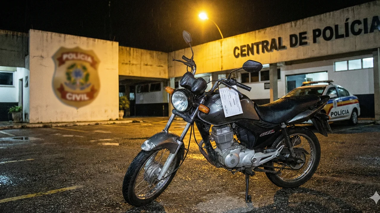 Adolescentes tentam fugir de abordagem policial em moto e são apreendidos após perseguição em Feira Grande